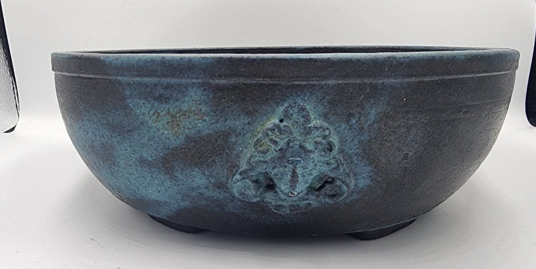 Vasi per fiori: Neu Handgemachte Bonsaischale mit Relief  Steinzeug – Nuovo (secondo la descrizione) da Basel venduto da TKpottery
