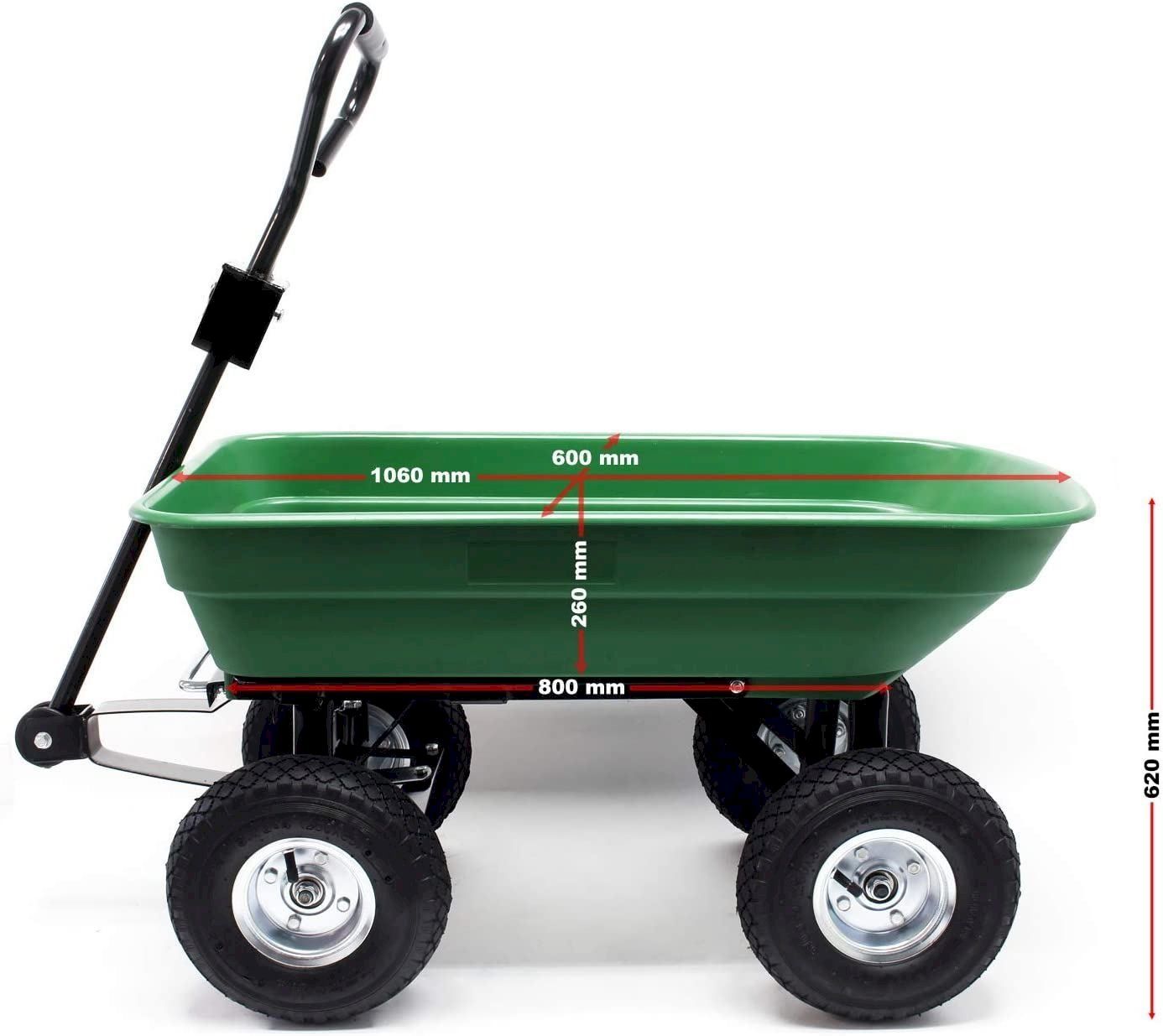 Giocattoli: WilTec Gartenwagen 125L – Nuovo e nell'imballaggio originale da Bottighofen venduto da zaap 2
