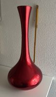Bodenvase, 72 cm hoch, Rot Metallic