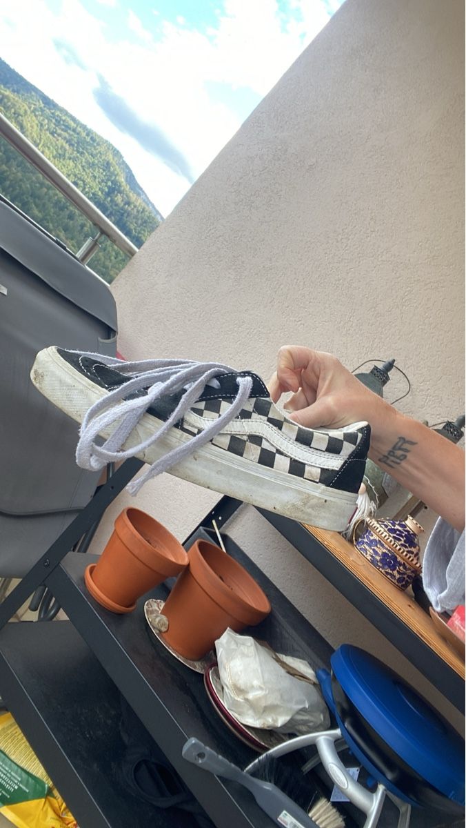 Vans Scarpe da uomo: Baskets Vans damier noir blanc 38,5usagé – Usato da Moutier venduto da Happyvidedressing 3