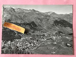 1960 Davos vom Brämabühl gegen Parsenn und Weissfluh