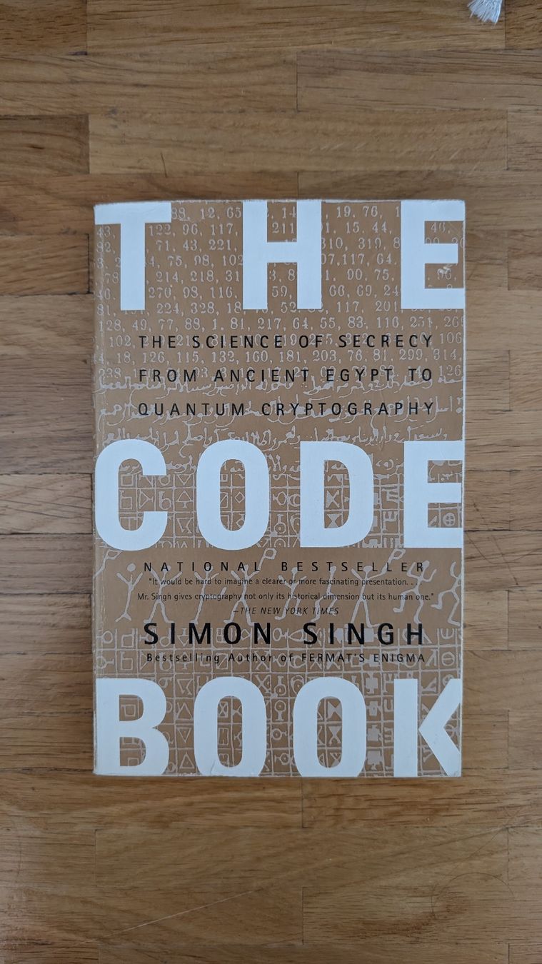 Livres: Simon Singh's "The Code Book" – D'occasion à Uster par lucam99