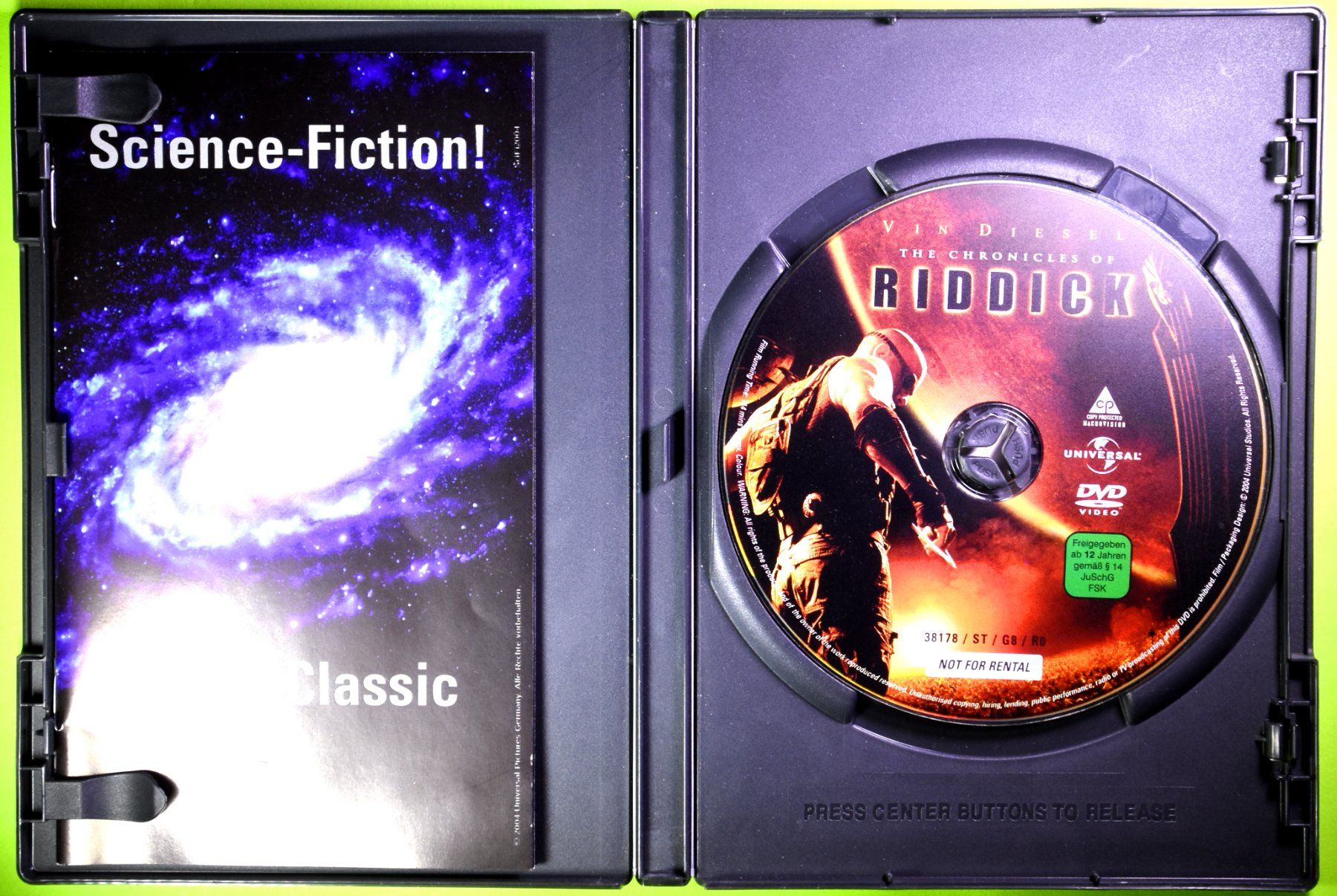 Tutti i DVDs: RIDDICK  /  CHRONIKEN EINES KRIEGERS   /  VIN DIESEL – Nuovo (secondo la descrizione) da Luzern venduto da piro12 3