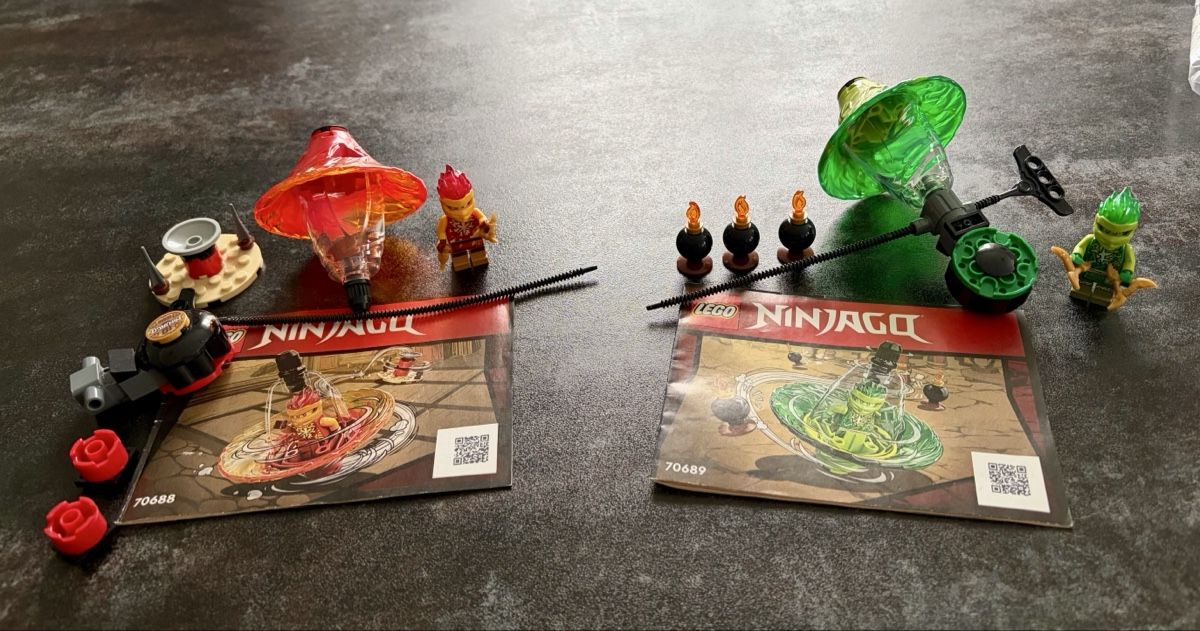 Lego Kit di costruzioni: Lego Ninjago Spinjitzu Sets Kai et Lloyd, complets! – Usato da NYON venduto da jeks
