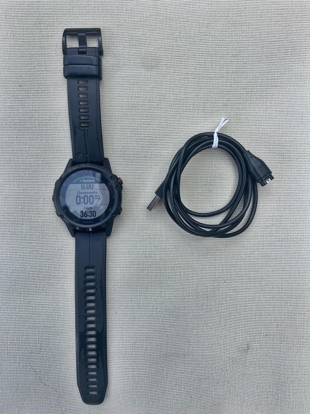 Garmin Uhren: Montre GPS Garmin Fenix 5 Plus – Gebraucht aus Vésenaz von sommjoha 1