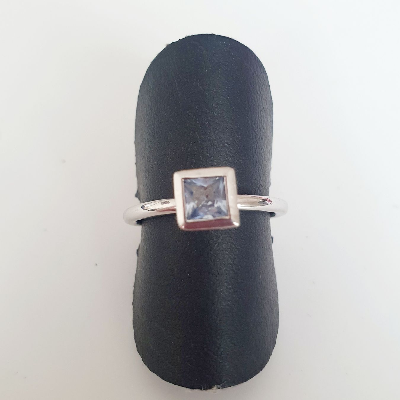 Bagues: Ring Silber 925 mit hellblauem Stein Grösse 16,2 mm – D'occasion à Kreuzlingen par Wunderkiste123 4