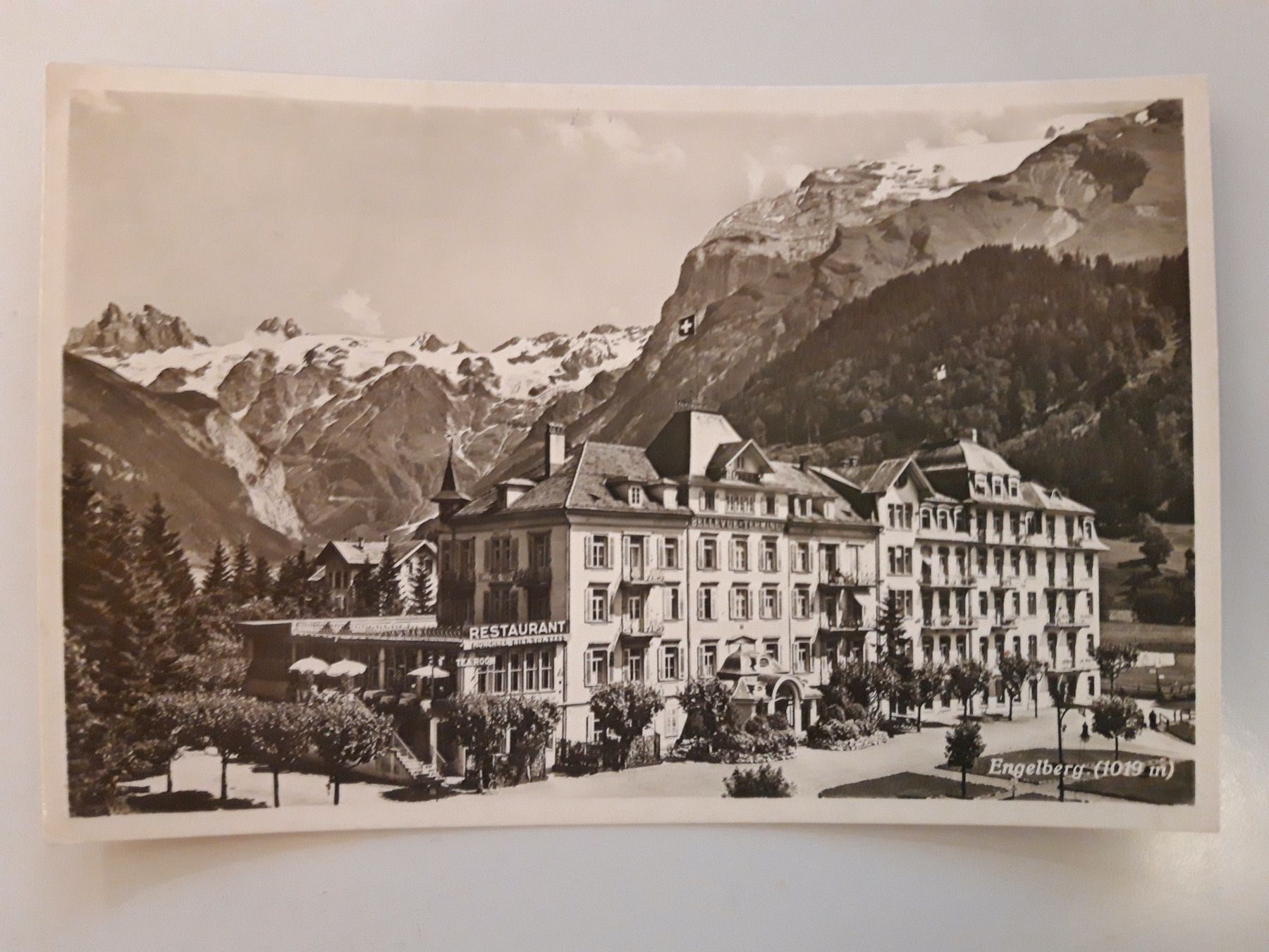 Cartes postales: Engelberg Bellevue Terminus 1936 – D'occasion à Sargans par nicsam1815