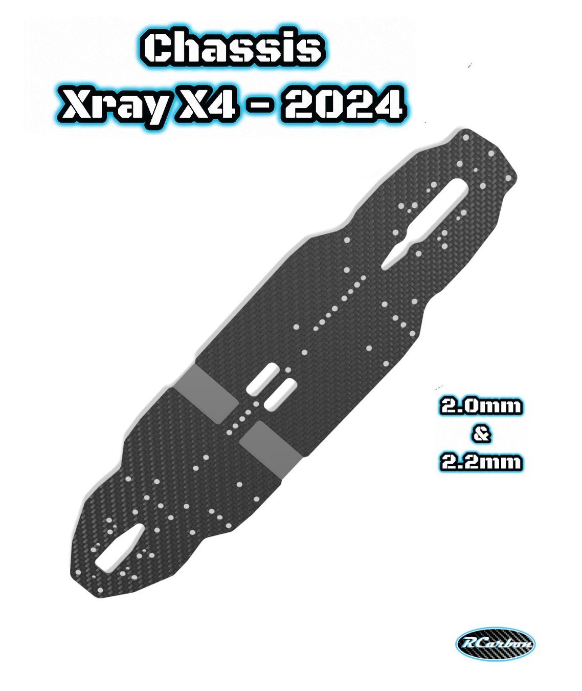 XRay RC Modellbau: Chassis Xray X4-2024 – Neu und originalverpackt aus Montagny-Yverdon von Rcarbon.
