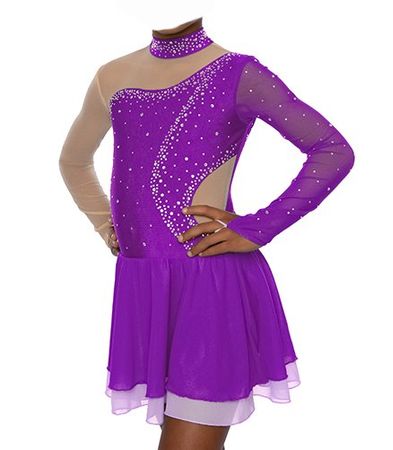 Eiskunstlauf Eislauf Kürkleid 16 / 170-176  neu mit Etikett