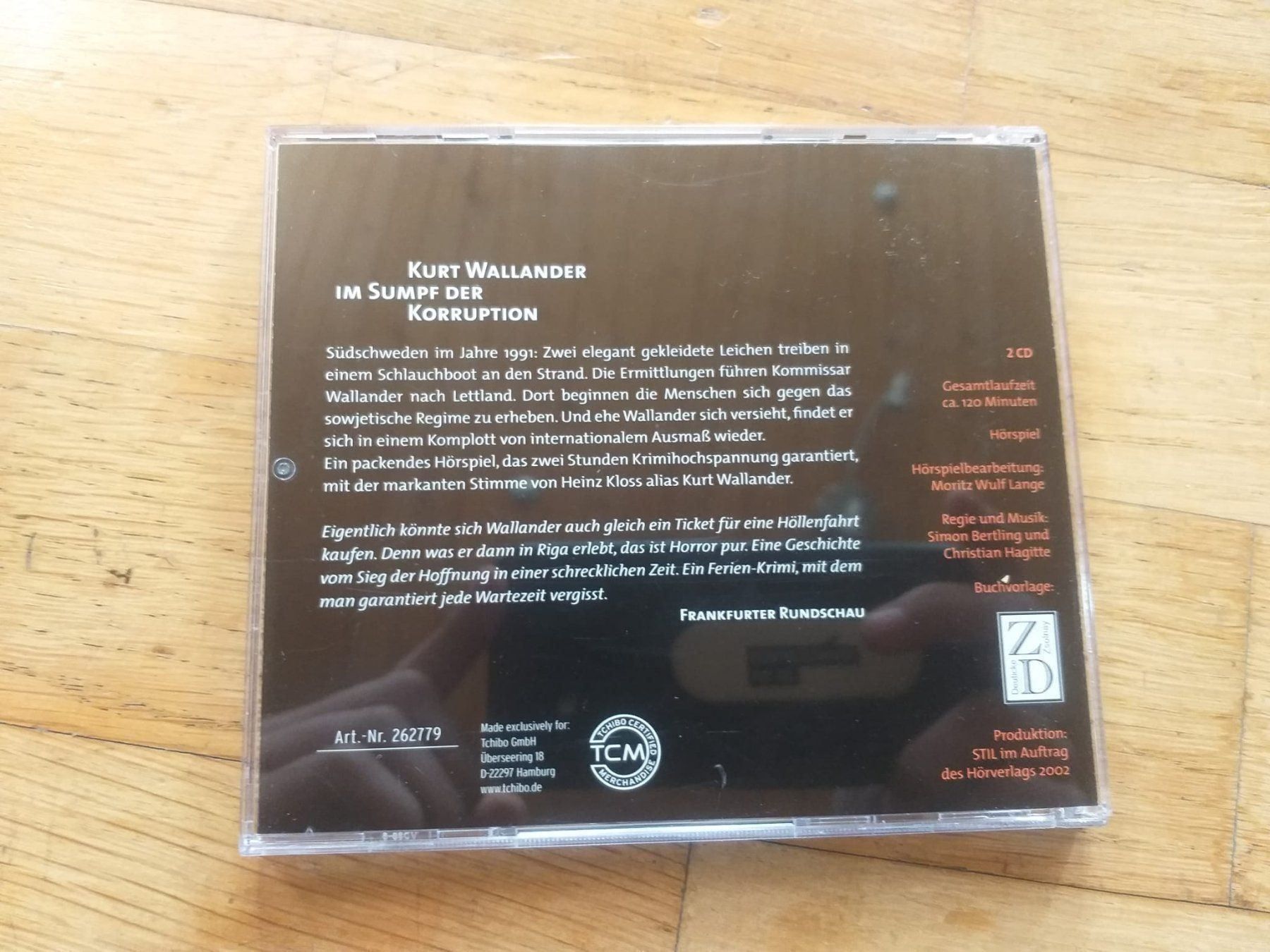 Audiolibri: Henning Mankell: Hunde von Riga & Der Mann der lächelte 2-CD – Usato da St. Gallen venduto da elkapone 7