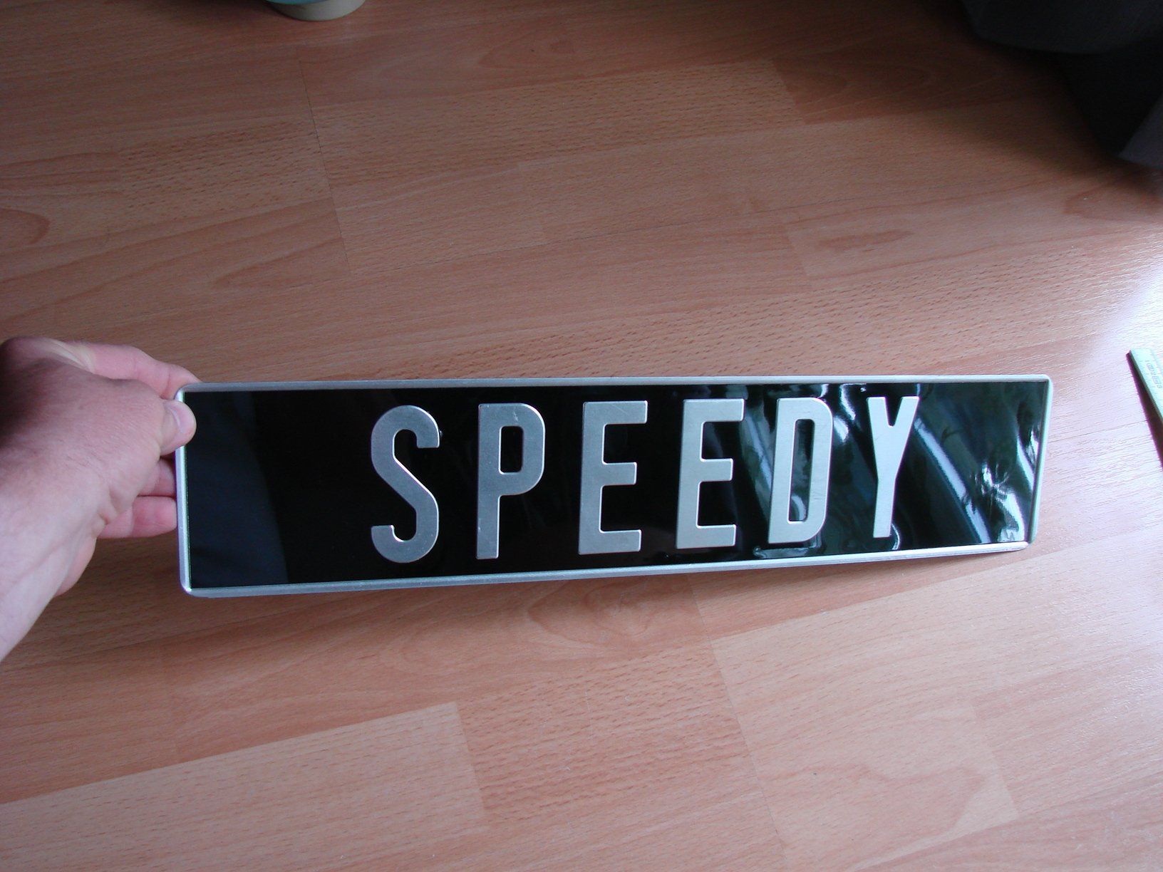 Schilder: Namensschild SPEEDY – Gebraucht aus Niederuzwil von Rade 1