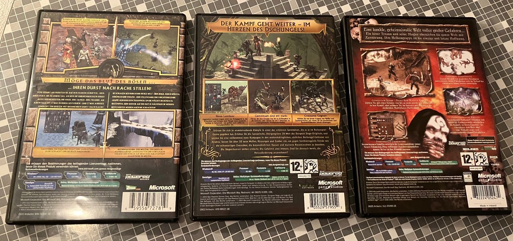 Giochi: Dungeon Siege 1 & 2 Set - PC (2002-05, deutsch) – Usato da Winkel venduto da Asdas87 1