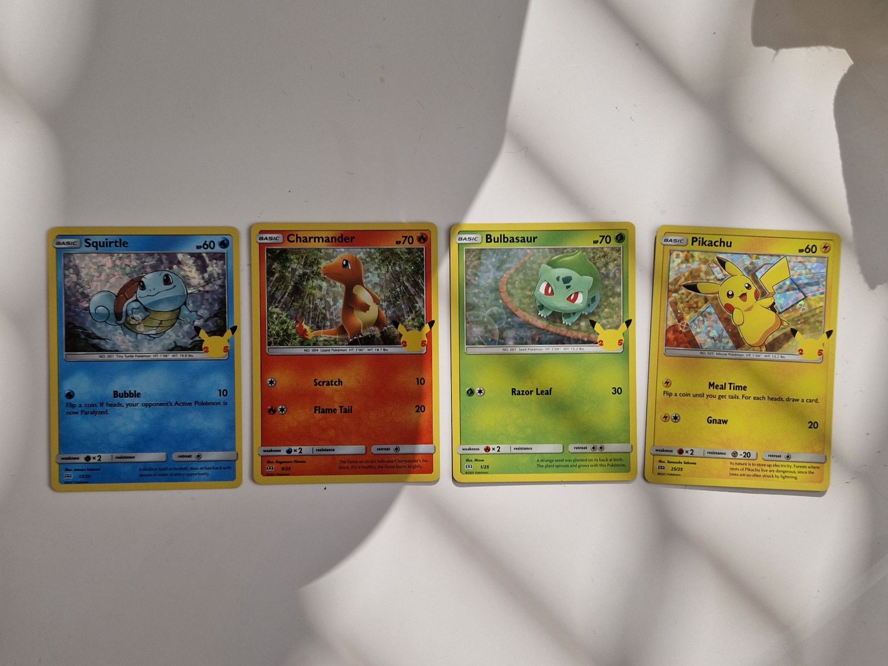 Pokémon Sammelbilder & Trading cards: 25  anniversary set pikachu charmander ...Englisch – Gebraucht aus Brugg AG von Sasch09