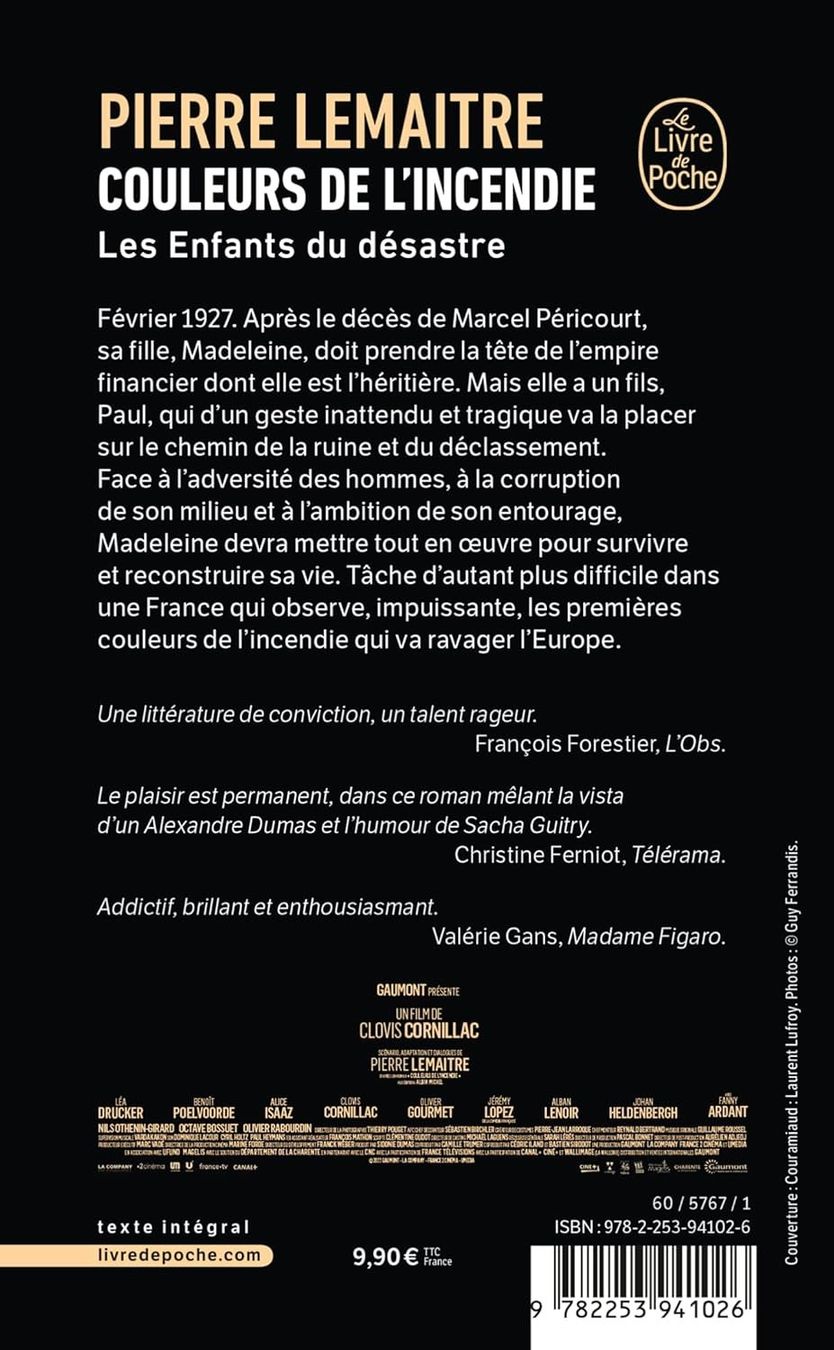 Libri: Couleurs de l'incendie – Usato da Neuchâtel venduto da Dualseele 1