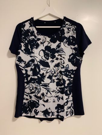 Damen T- Shirt/ Bluse, Gr. 38