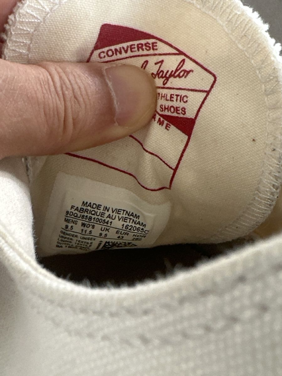 Converse Scarpe da uomo: Converse chuck taylor (gr.43) – Usato da Frauenfeld venduto da bybong 4