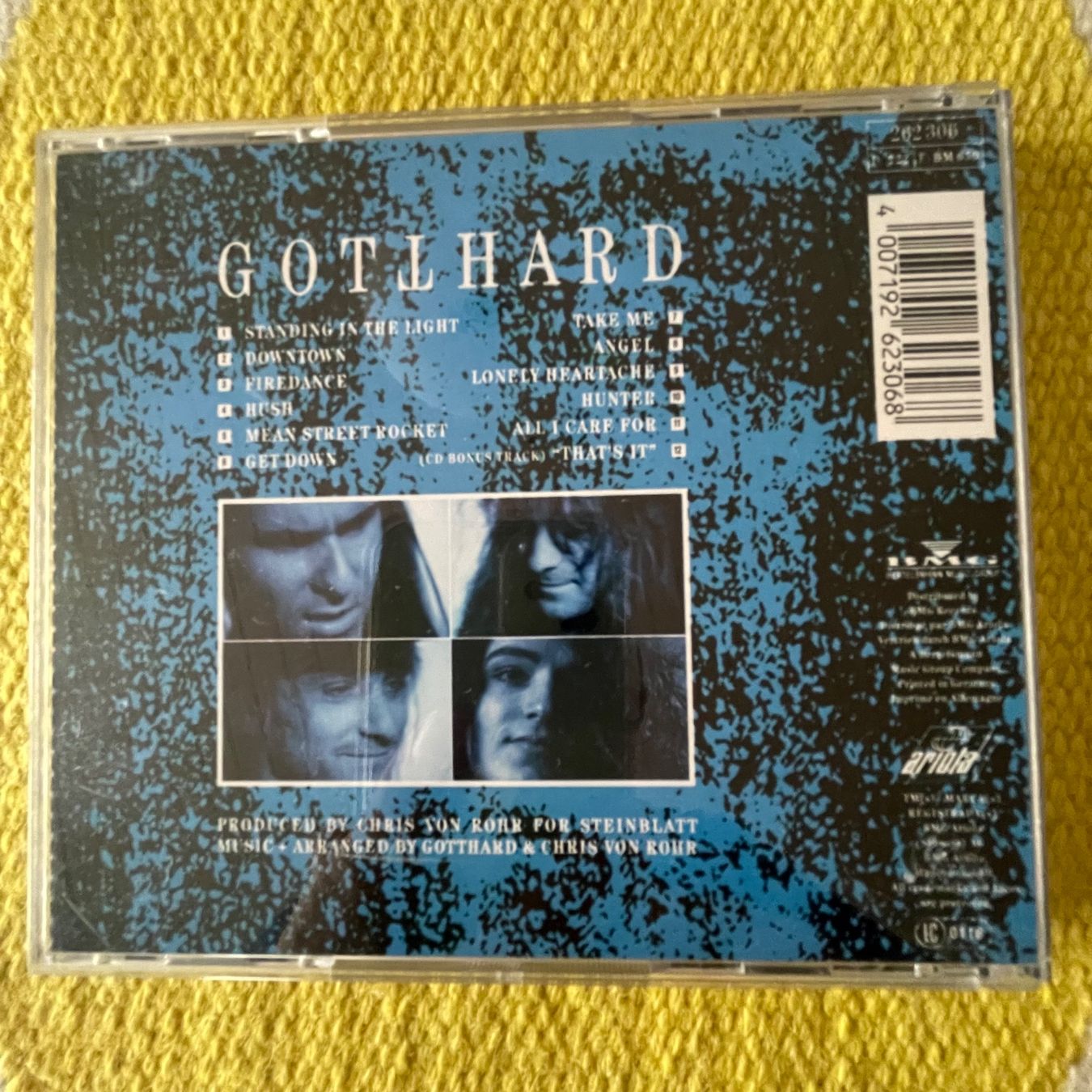 CD: GOTTHARD-GOTTHARD – Usato da Rorschacherberg venduto da CD-Roli 1