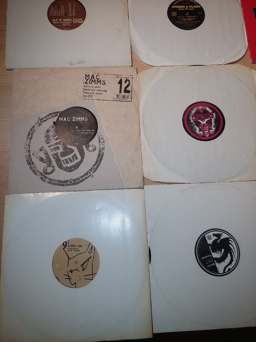 Dischi in vinile: Lot 10X vinyles Techno 1999-2006 – Usato da Courtepin venduto da Organikal 1