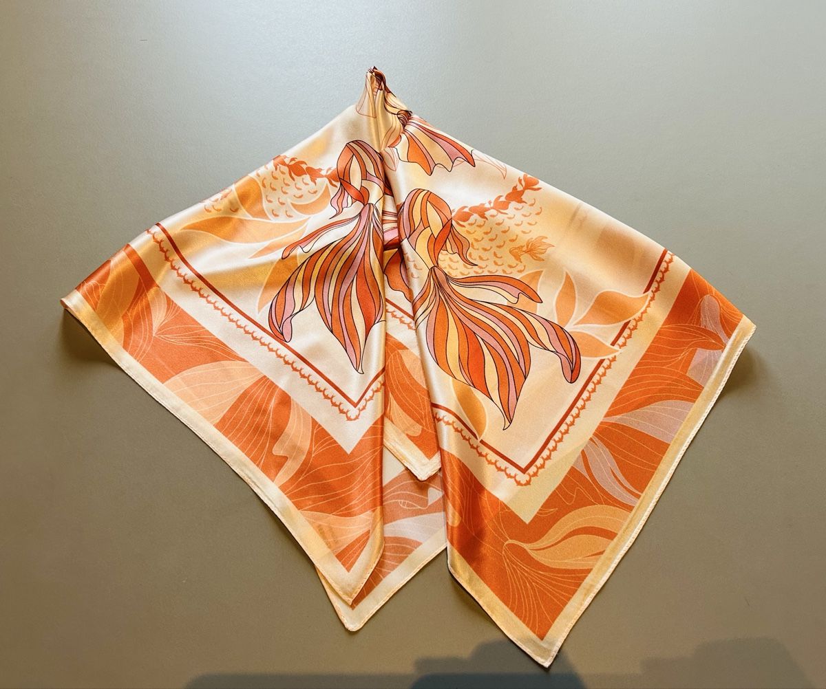 Foulard & Sciarpe: Foulard en soie – Nuovo e nell'imballaggio originale da Founex venduto da etswang 1