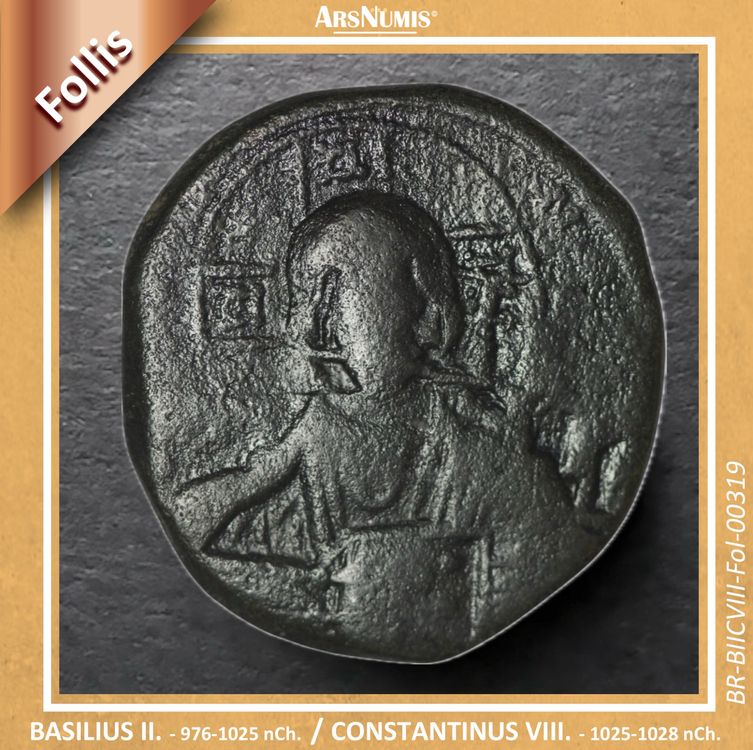 Byzantinische Münze - BASILIUS II. und CONSTANTINUS VIII. (Gebraucht ...