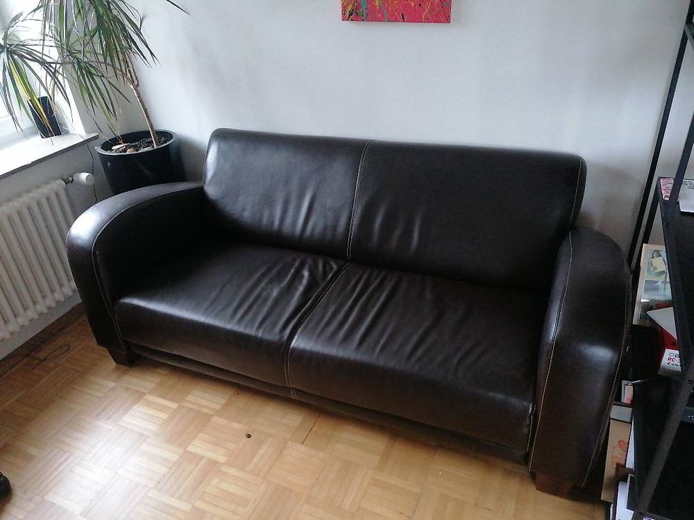 Ledercouch (Gebraucht) in Winterthur für CHF 499 – nur Abholung auf ...