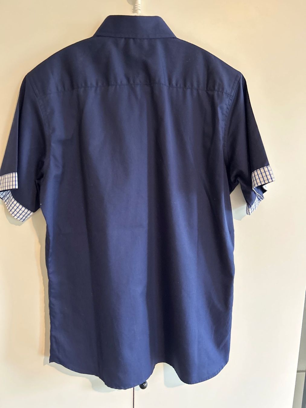 Camicie: Herren Kurzarmhemd blau – Usato da Brunnen venduto da Nala2929 4