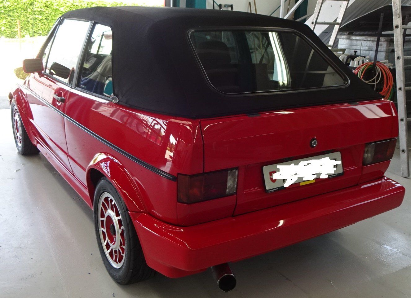 VW Automobili: VW Golf 1 Cabriolet (Veteran) – Usato da Speicher venduto da Oeski 2