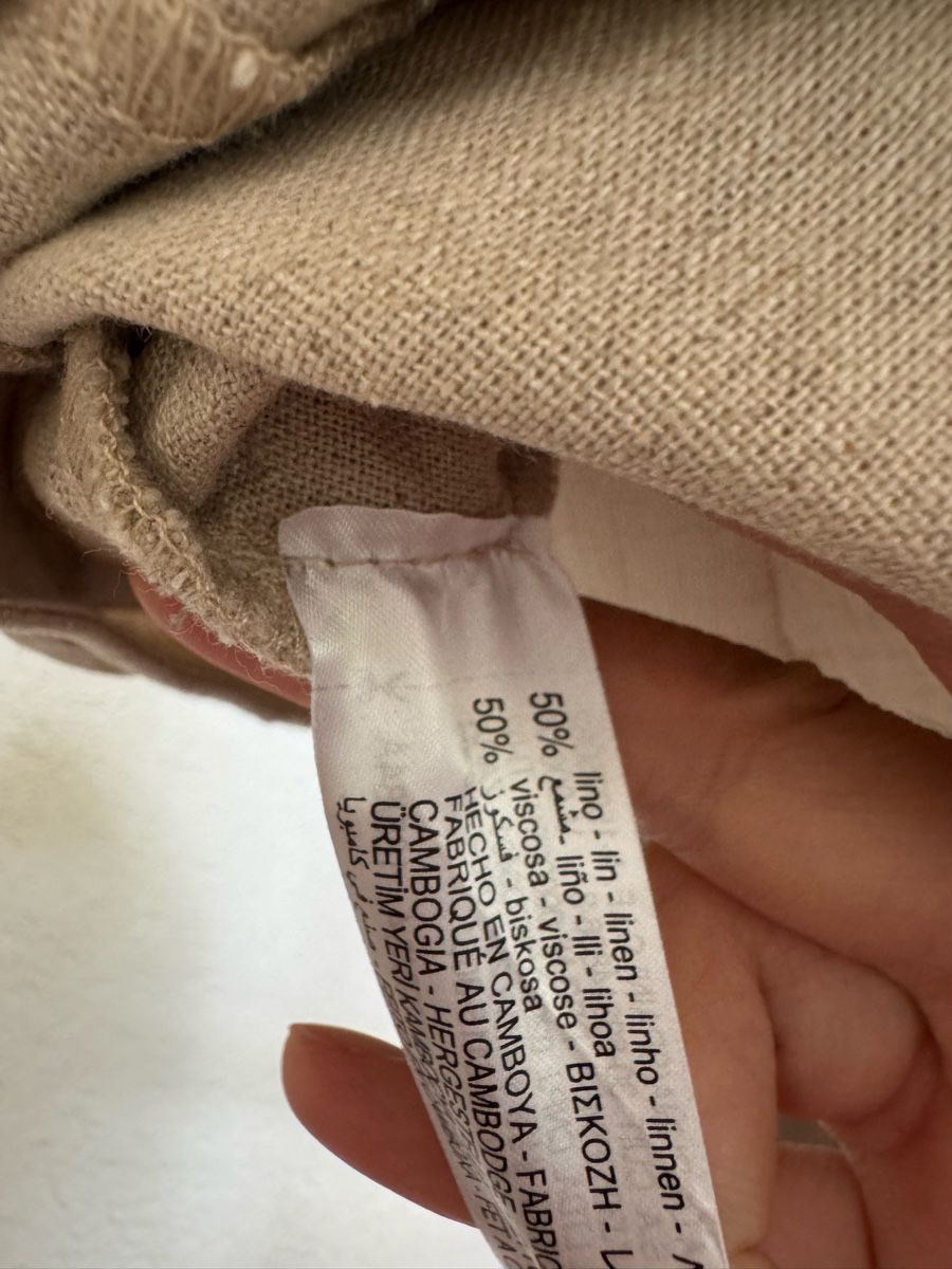Kleider: Mini-robe en lin/Minikleid aus Leinen Gr.S – Neu (gemäss Beschreibung) aus Veyras von ValClasse 5