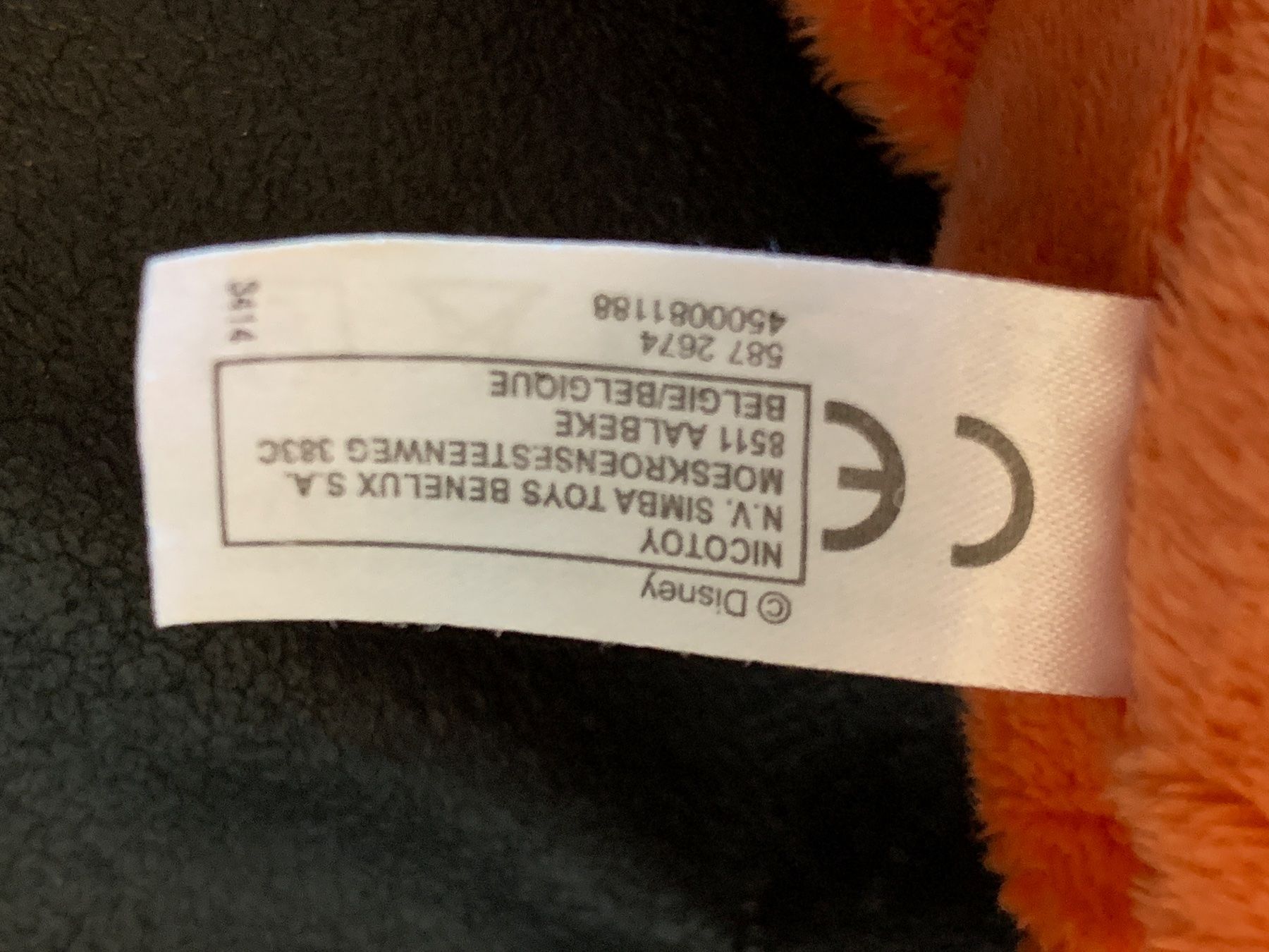 Disney Spielzeuge: Disney Plüschtier Tigger orange – Gebraucht aus Spiegel b. Bern von Power 3