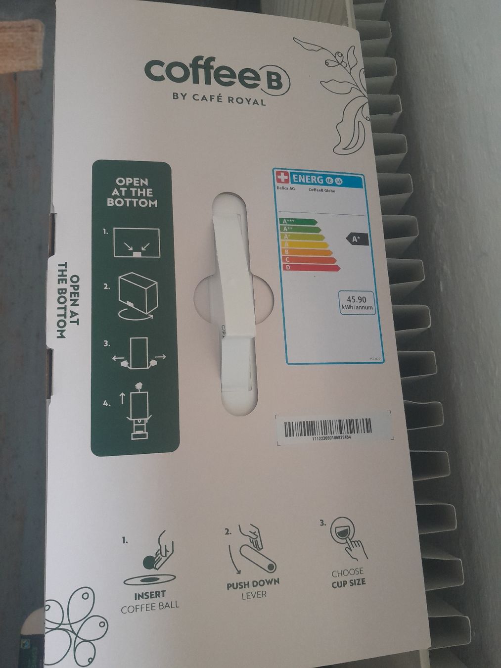 Coffee B Macchine per caffè & Macchine per espresso: Machine à café Coffee B + 4 boîtes de café offert – Nuovo (secondo la descrizione) da Biel/Bienne venduto da mimibi 1