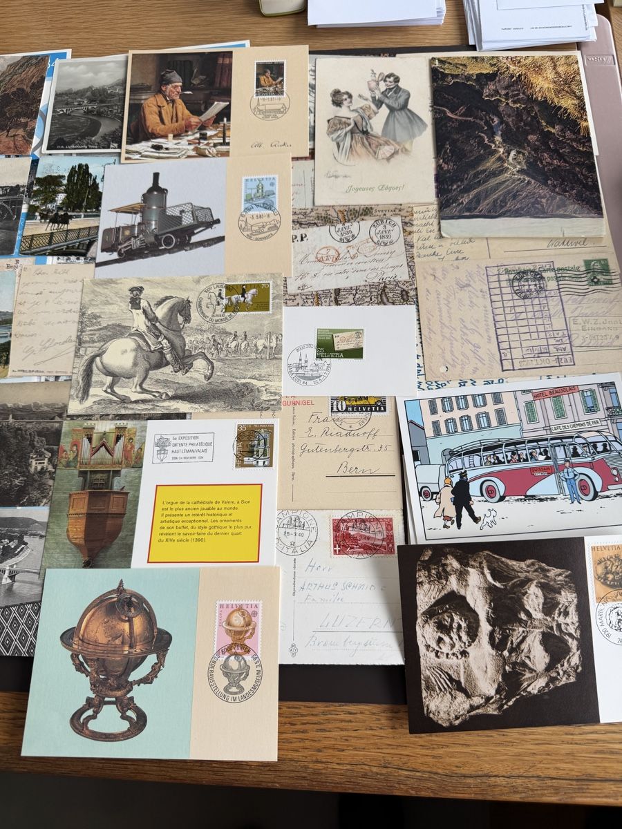 Cartoline postali: 110 AK/PK und Maximumkarten Schweiz ab Alt – Usato da Murgenthal venduto da Tina_4055
