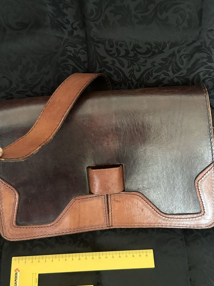 Taschen für Damen: Handgemachte Tasche aus Hartleder – Gebraucht aus Bern von Maria003 1