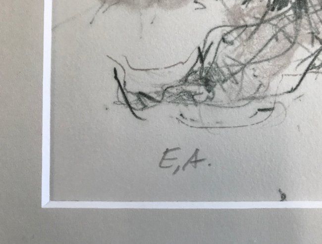 Grafiken & Lithographien: Lithografie von Cuno Müller / EA         (ID H121) – Gebraucht aus Gelterfingen von art-and-more 3