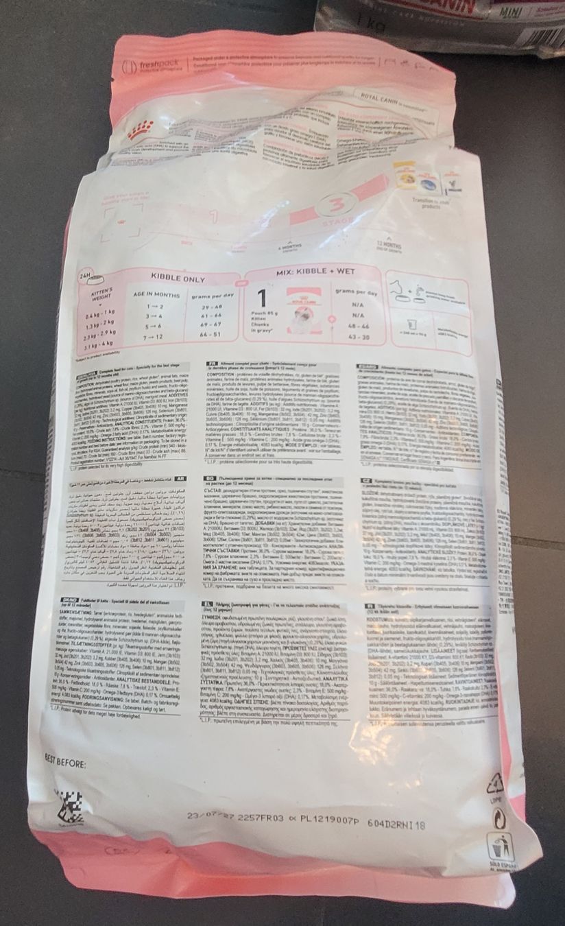 Royal Canin Mangimi: Royal Canin Kitten Futter 2kg  – Nuovo e nell'imballaggio originale da Kappel SO venduto da Matschi86 1