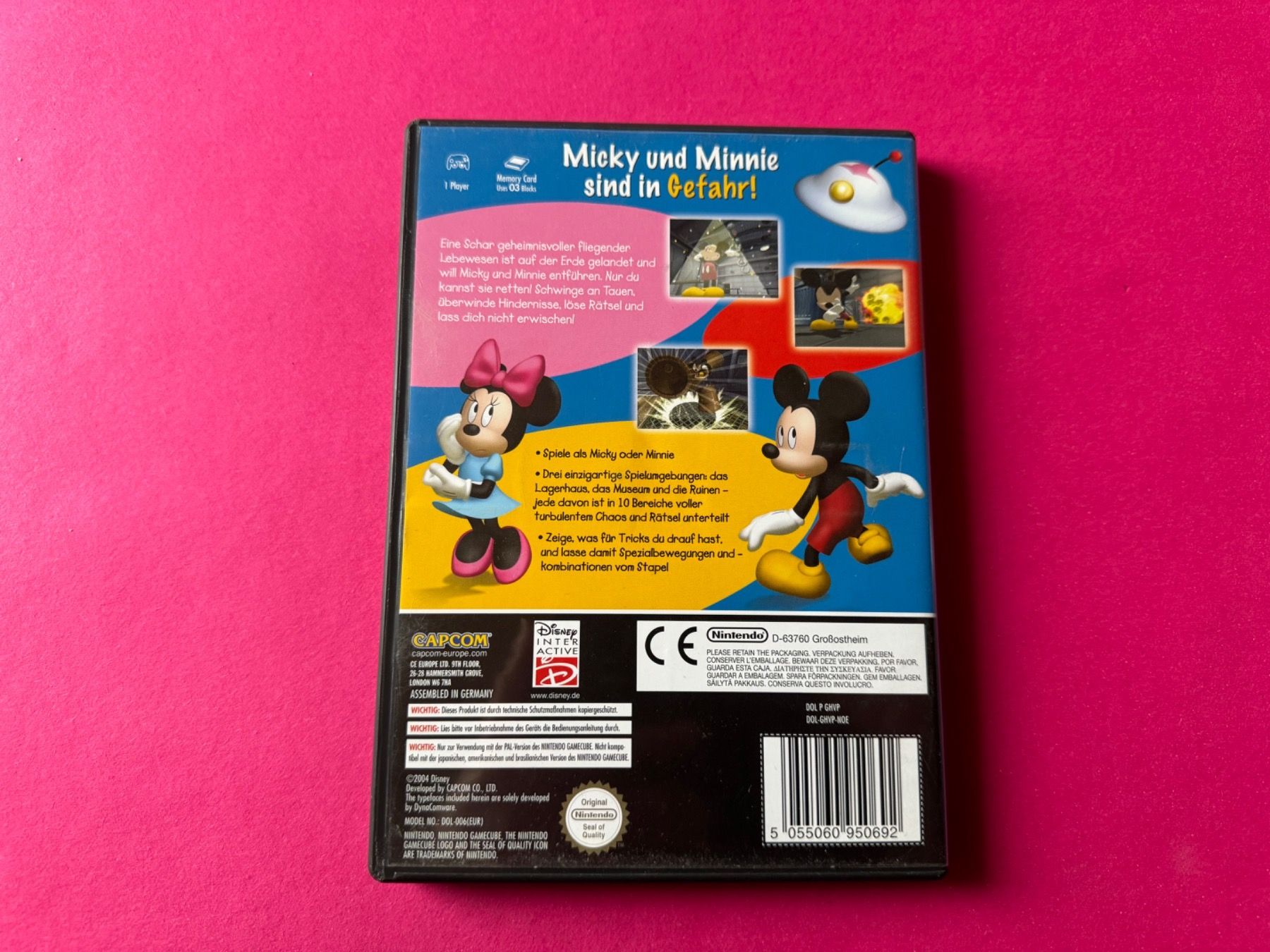 Nintendo Giochi: TRICKY MICKY SPIEL FÜR NINTENDO GAMECUBE – Usato da Hägendorf venduto da Briansgameshop 2