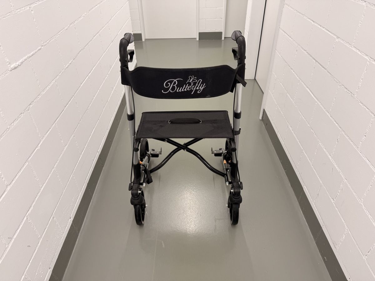 Ausili per la deambulazione: Leichtgewichtrollator Rehashop Butterfly – Usato da Uetliburg SG venduto da Storm2 1