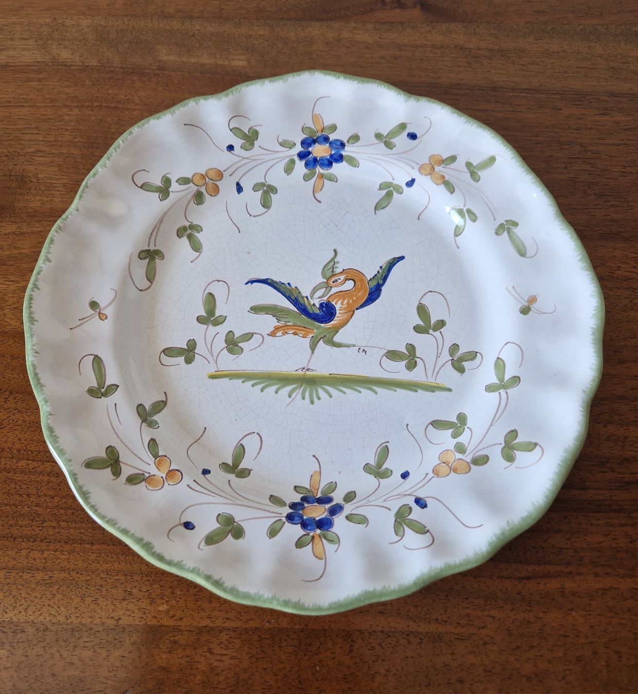 Set di piatti: Teller Set Keramik Handbemalt – Nuovo (secondo la descrizione) da Bern venduto da Antikbatik 3
