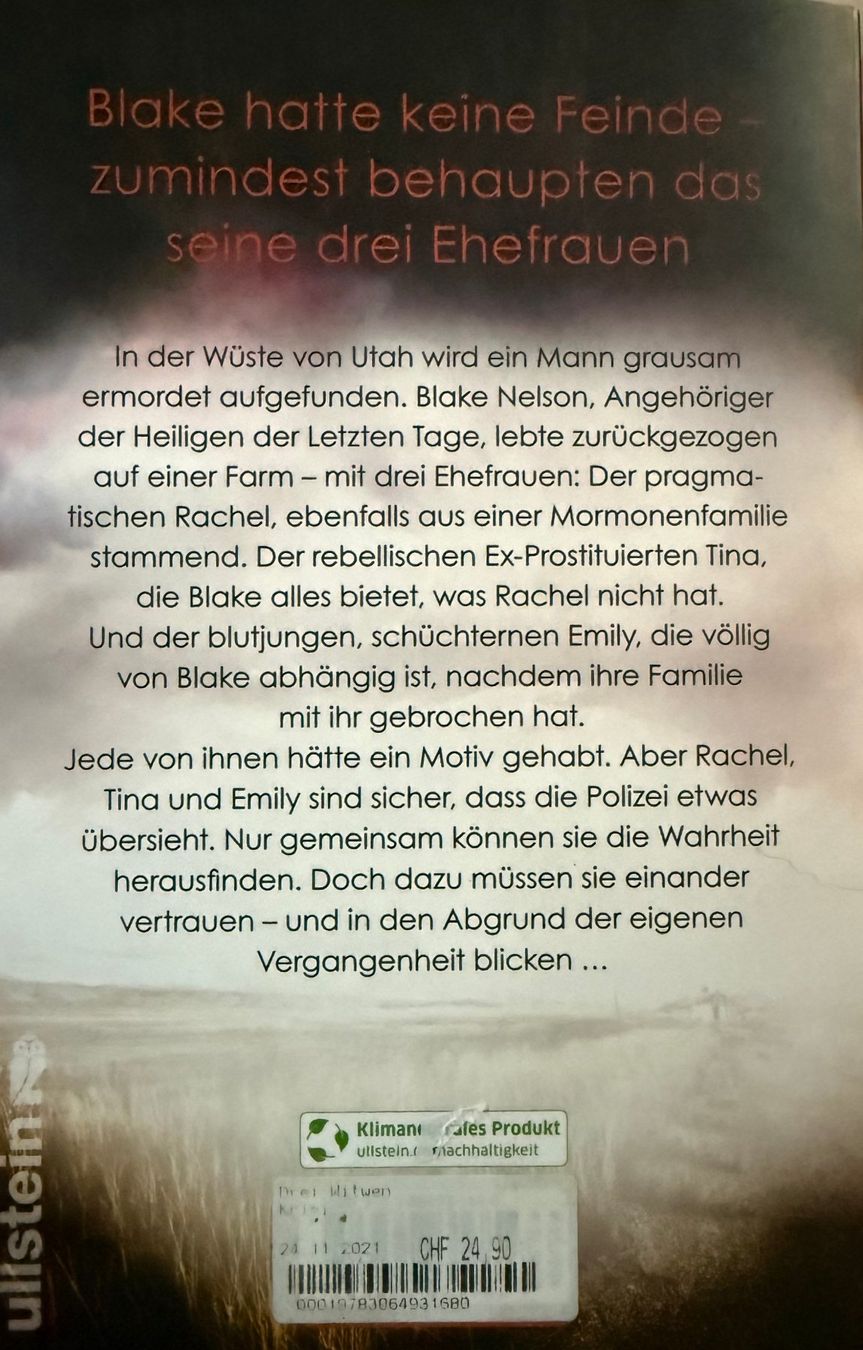 Libri: Catherine Quinn - Drei Witwen – Usato da Zäziwil venduto da kreative-ideen 1