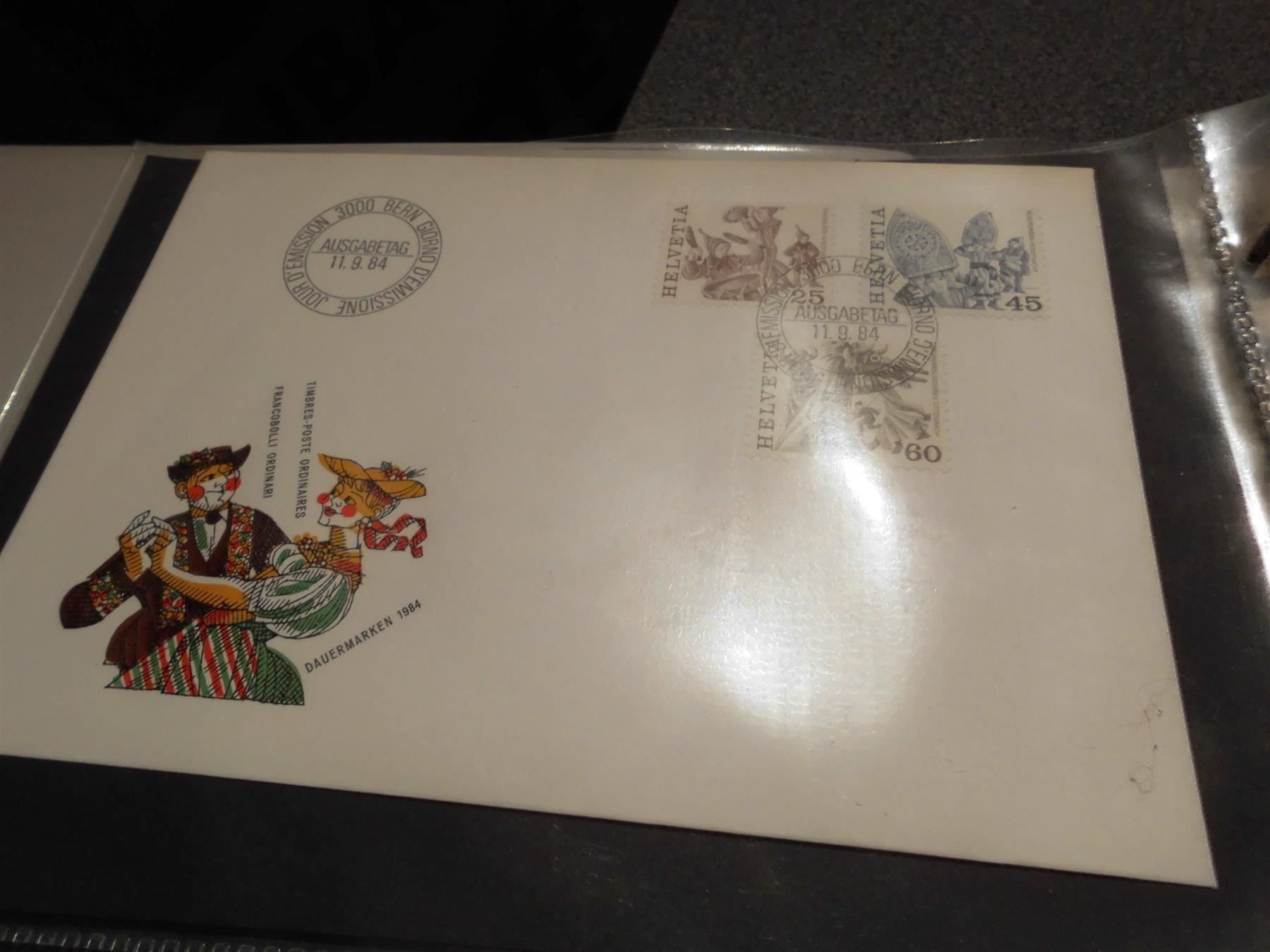 Tous les timbres: Briefmarke Erstausgabe 11.09.84 – D'occasion à Zürich par abraxas1291