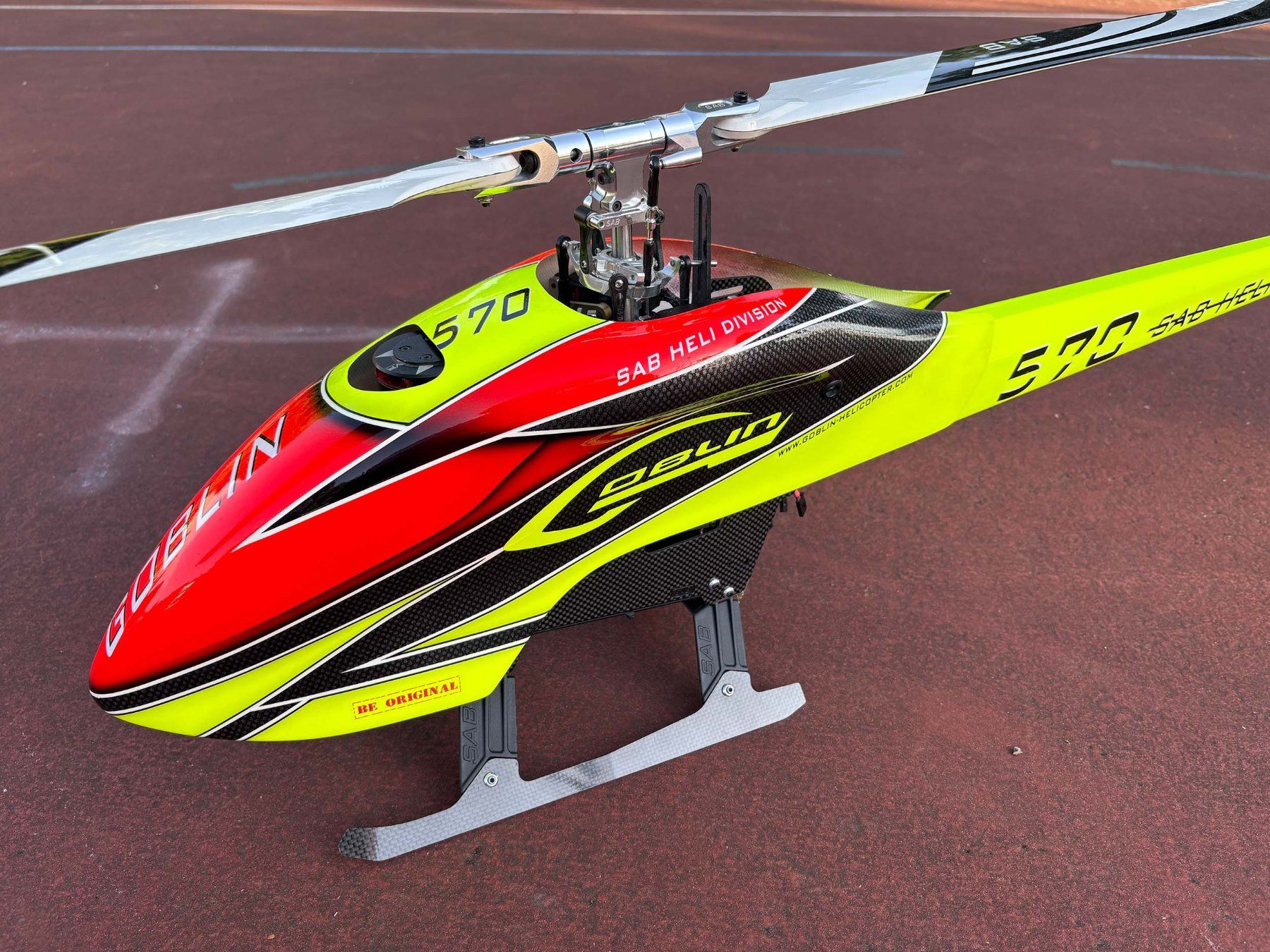 SAB Modellismo RC: Gebauter Goblin 570 Helikopter – Usato da Frick venduto da TOMAPO 4
