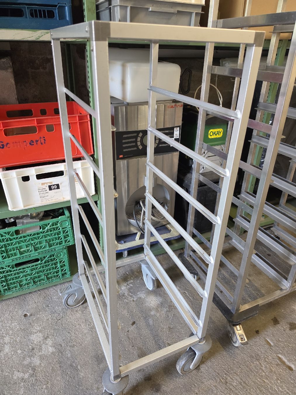 Carrelli di servizio: Wagen Gastro GN Masse ##127 – Usato da Wuppenau venduto da Gastro.Wuppenau 1