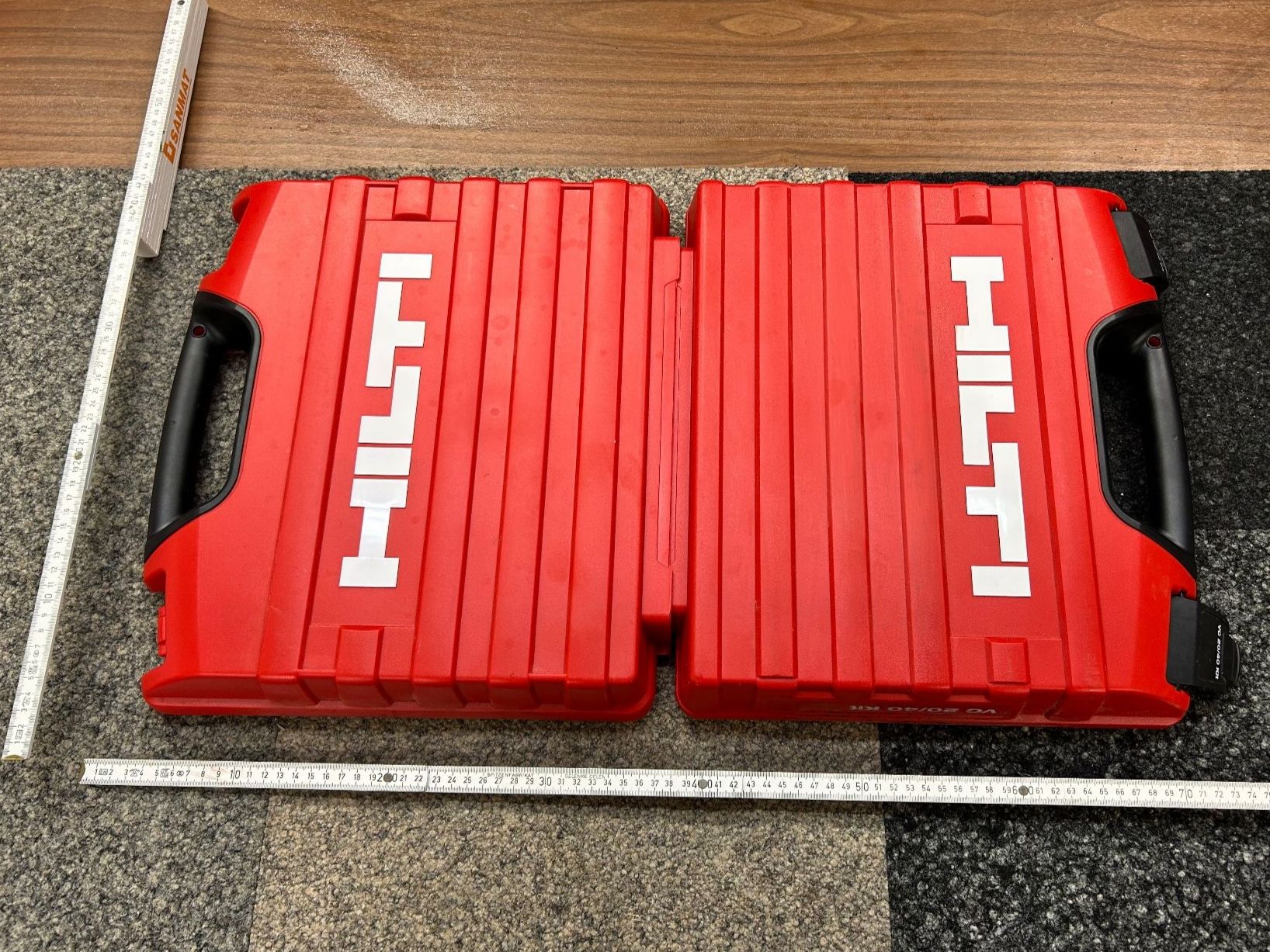 Valigie: HILTI  Koffer Kunststoff Rot  LEER – Usato da Malters venduto da DPHandel 4