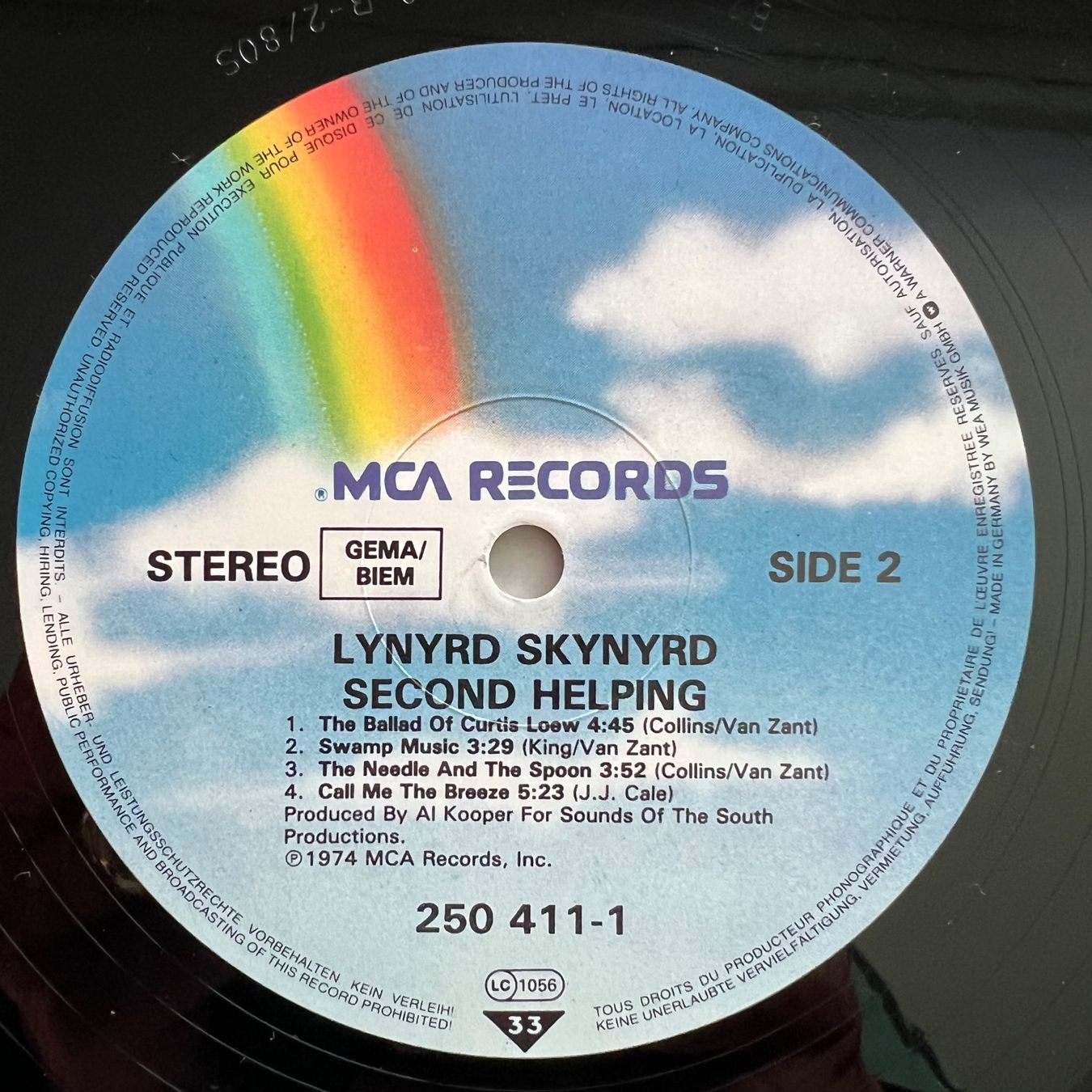 Schallplatten: Lynyrd Skynyrd - Second Helping / D-Press. 1985 - TOP – Gebraucht aus Gais von soundcave57 3
