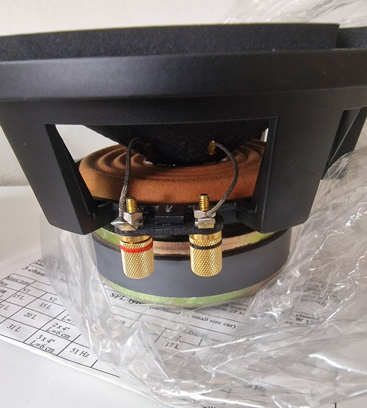 Lautsprecher: DLS 90 Watt Subwoofer 20cm 4 Ohms – Neu und originalverpackt aus Uerkheim von Kaufoption 2