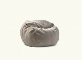 vetsak Sitzsack Medium – Cord Velour Platinum