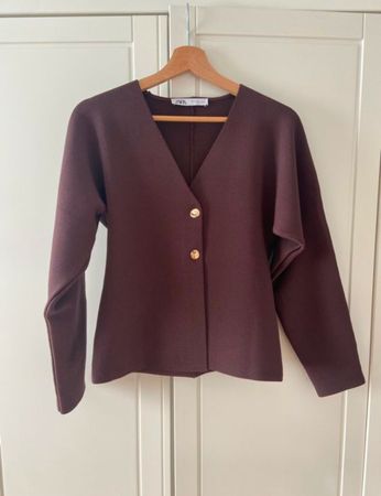 Zara Cardigan/Blazer Braun S