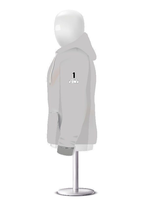 Jacken: HOODIE ZIP mit Reissverschluss BOXING – Neu und originalverpackt aus Stettlen von swissfitshop 2