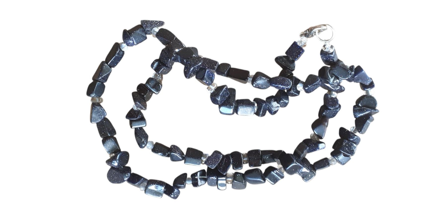 Catenine: Kette Lapislazuli Vintage – Usato da Mörschwil venduto da wunderkiste44 3