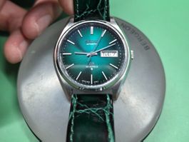 Seiko Lord Matic ref 5606-8050 grünes Ziffernblatt