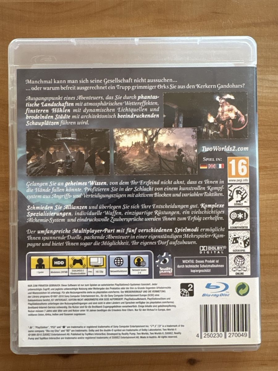Giochi: PS3 Game / Two Worlds 2 – Usato da Rümlang venduto da resale35 1